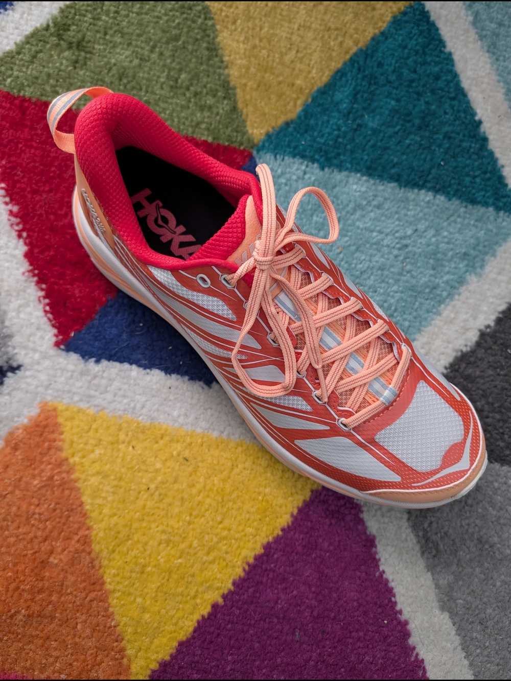 Hoka One One U Mafate Speed 2 Running Shoes - Teal/Blue